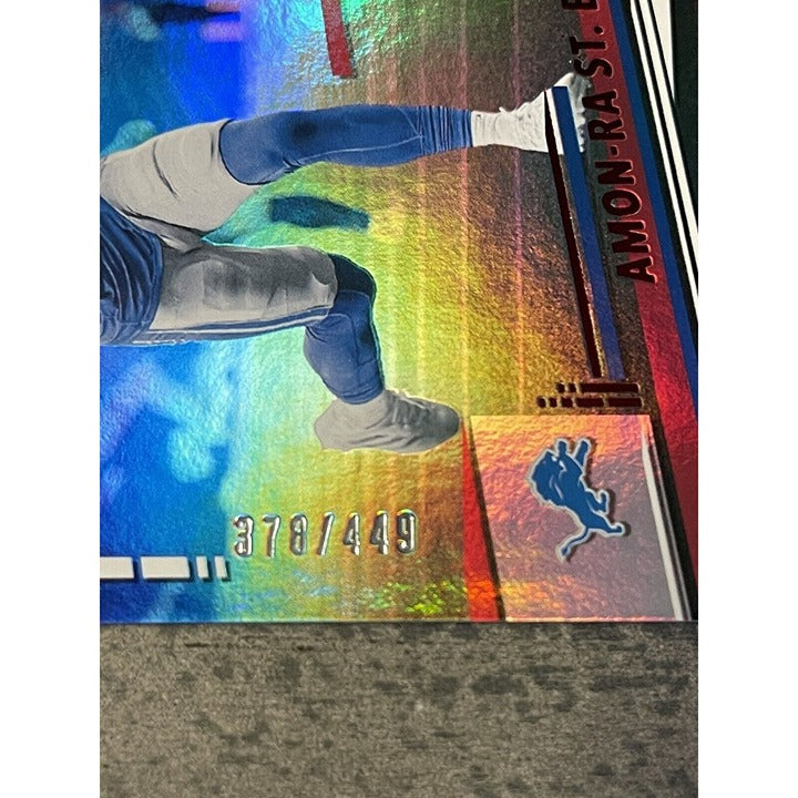 2022 Prestige Amon-Ra St. Brown Xtra Points #378/449 Card #98 NFL Detroit Lions*