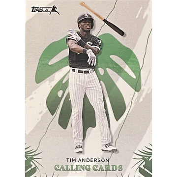 Tim Anderson 2022 Topps X Juan Soto CURATED SET Card #60 MLB Chicago White Sox*