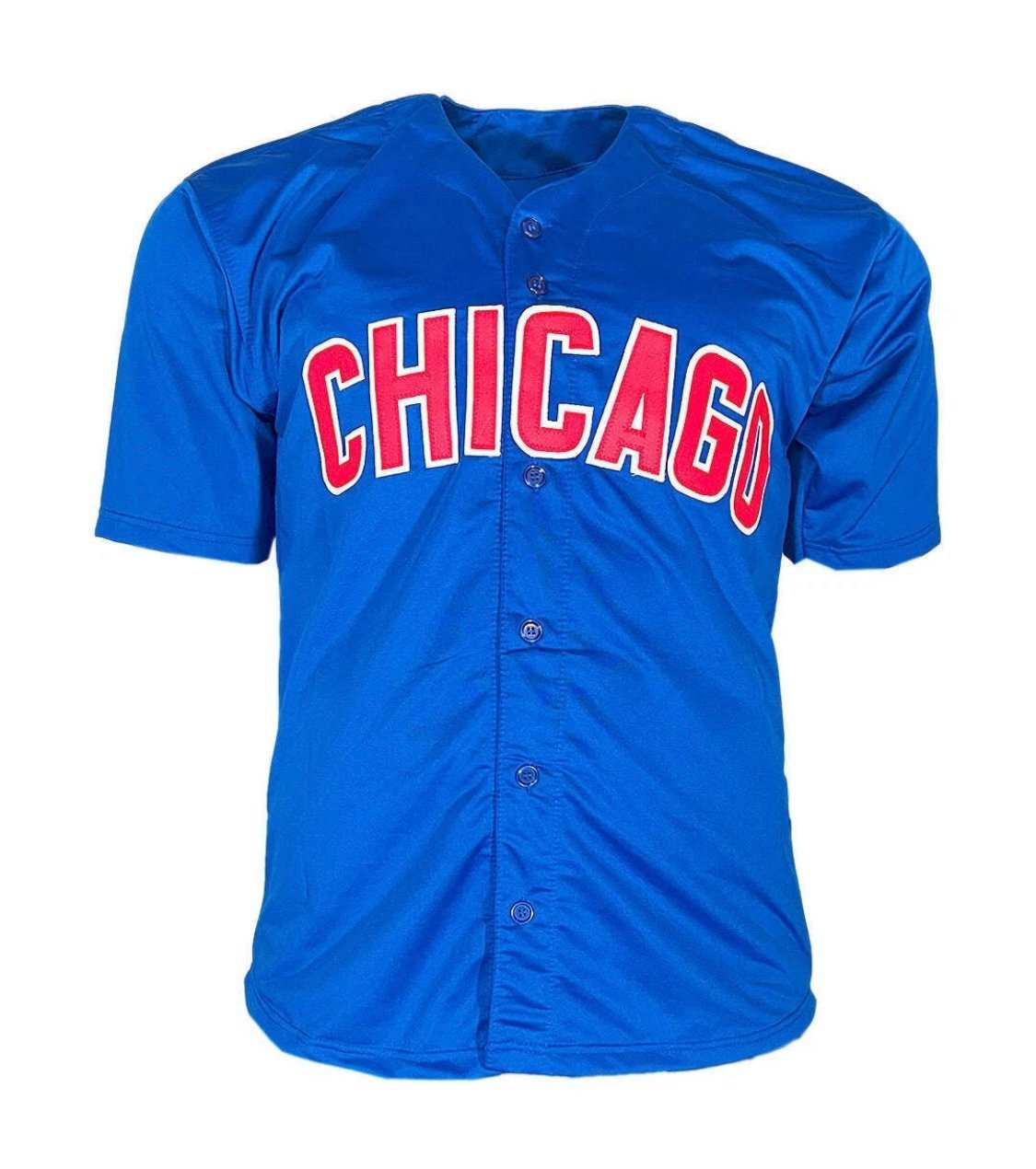 Sammy Sosa signed Chicago Cubs royal blue baseball jersey Beckett certified