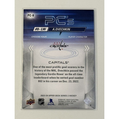 A. O Exhkin 2023-24 Upper Deck - Hockey Refractor PC’s Card #PC-8 NHL STL Blues*