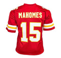 Patrick Mahomes Kansas City Chiefs red football jersey XL with stitched number 15