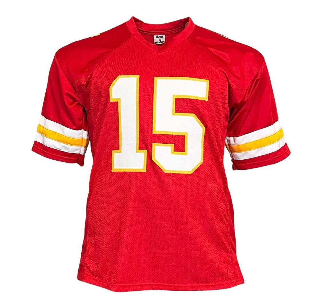 Patrick Mahomes Kansas City Chiefs red football jersey XL with stitched number 15