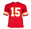 Patrick Mahomes Kansas City Chiefs red football jersey size XL with stitched number 15