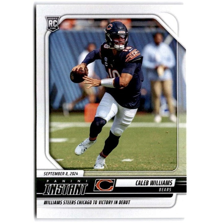 /4525 2024 Panini Instant Rookie Card - Caleb Williams RC #26 - NFL Bears Rookie
