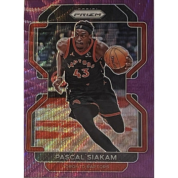 PASCAL SIAKAM* : 2021-22 Prizm PURPLE PULSAR Refractor SSP - NBA Toronto RAPTORS