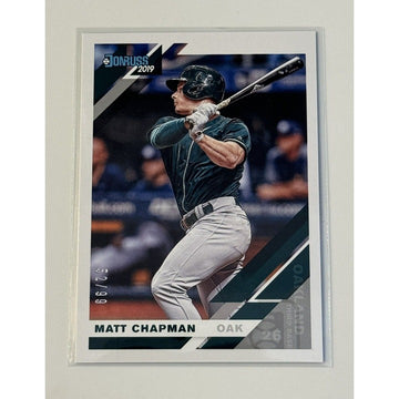 2022 Donruss - 52/99* Matt Chapman MLB Oakland Athletics - AL Baseball Card #162