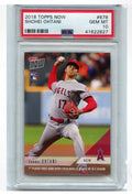 2018 Topps Now Shohei Ohtani rookie card #678 PSA 10 gem mint Angels pitcher and hitter limited edition