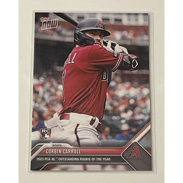 Corbin Carroll* RC 2023 Topps Now MLB Players Choice Awards PCA-6 - MLB D-BACKS*