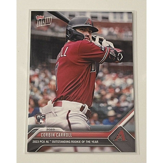 Corbin Carroll* RC 2023 Topps Now MLB Players Choice Awards PCA-6 - MLB D-BACKS*