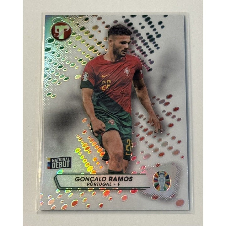 2023-24 Topps PRISTINE Road to UEFA Euro 2024 Goncalo Ramos - PRISTINE Refractor