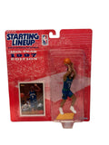 Stephon Marbury Starting Lineup 1997 Edition figure with Topps card in original packaging