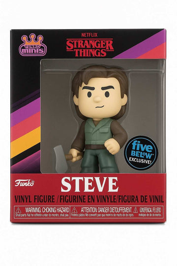 Sealed Funko Minis Stranger Things Steve vinyl figure Five Below exclusive in original box