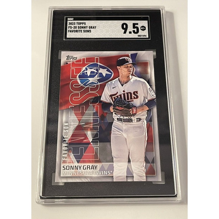 Sonny Gray Favorite Sons 2023 Topps Series 2 FS-20 PSA 9.5 - MLB Minnesota Twins
