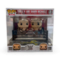 Triple H and Shawn Michaels WWE Summerslam Funko Pop 2-Pack in deluxe display ring collector set
