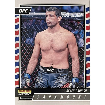 BENEIL DARIUSH 2022 Panini Instant UFC Paramount - Card #P16 MMA - SP /700 - UFC