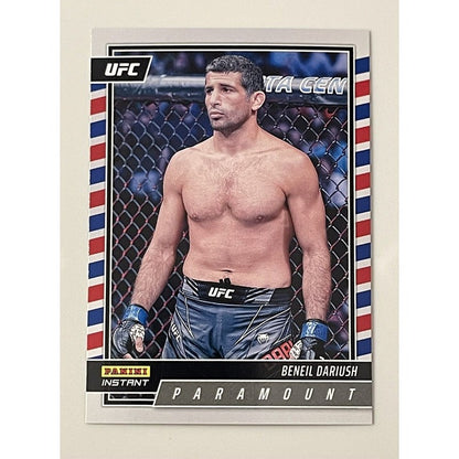 BENEIL DARIUSH 2022 Panini Instant UFC Paramount - Card #P16 MMA - SP /700 - UFC