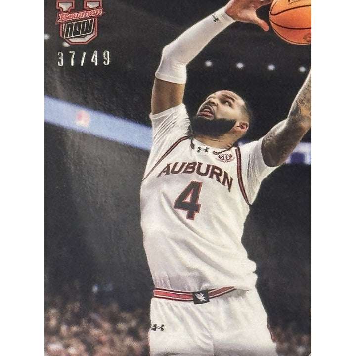 2024-25 Bowman U Now Johni Broome Auburn Tigers Rookie Basketball Card 37/49