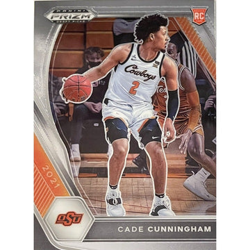 CADE CUNNINGHAM RC 2021 Prizm Draft Picks Card 1 OSU Cowboys/NBA Detroit Pistons