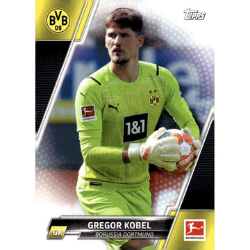 2021-22 Topps Bundesliga Soccer #58 Gregor Kobel - Borussia Dortmund Futbol Card