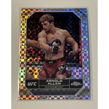 2024 Topps Chrome UFC Arnold Allen - Refractor Featherweight Division- Card #22*