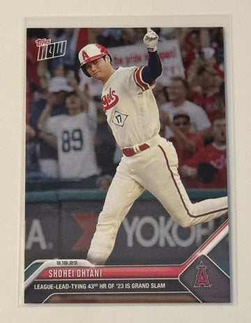 Shohei Ohtani 2023 Topps Now Grand Slam baseball card NM-MT LA Angels