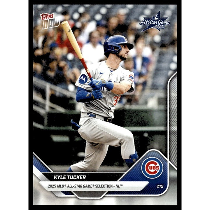 Kyle Tucker Limited Edition 2025 MLB Allstar Game National vs American - #ASG-KT