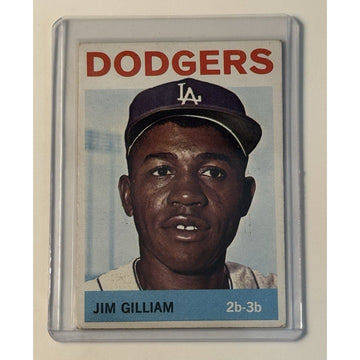 1964 Topps Baseball #310 - Jim Gilliam MLB Brooklyn/Los Angeles Dodgers - VG-EX*