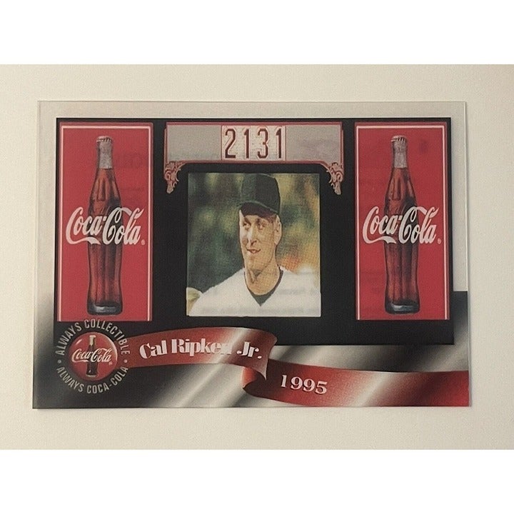 1996* Score Board Coca-Cola Sprint Phone Card #5 Cal Ripken Jr* HOF MLB Orioles*