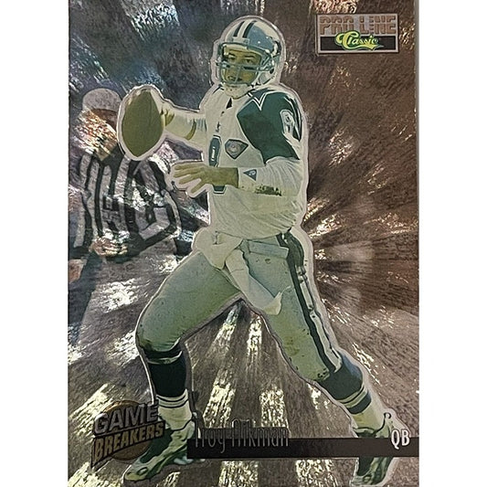 1995 PRO LINE CARD #GB1 TROY AIKMAN GAME BREAKERS DALLAS COWBOYS MINT!