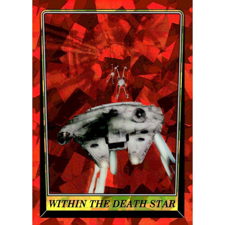 2023 Return Of The Jedi - Red Chrome Sapphire “Within The Death Star” - Card 72*