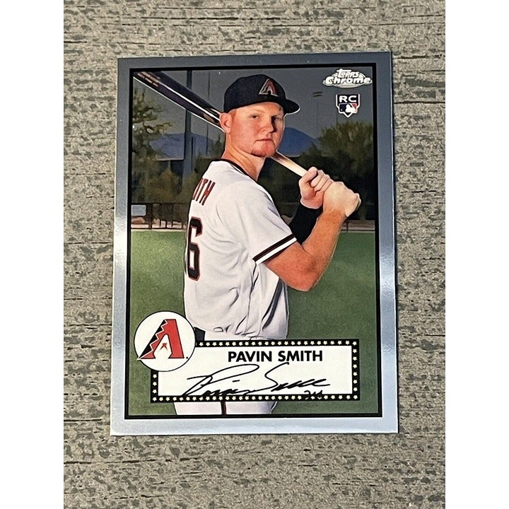 2021 Topps Chrome Platinum Anniversary Pavin Smith RC - Arizona Diamondbacks #23