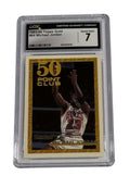 Michael Jordan 1993-94 Topps Gold 50 Point Club basketball card CGC 7 sealed slab