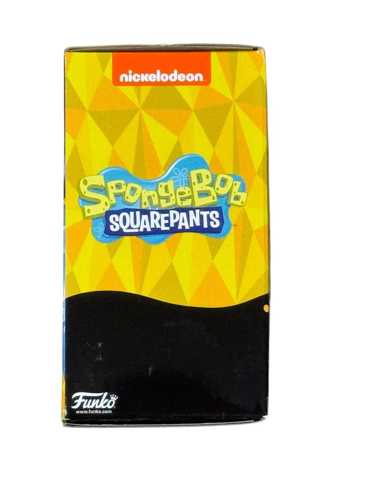 Funko Minis Classic SpongeBob Ripped Pants vinyl figure box featuring SpongeBob SquarePants branding