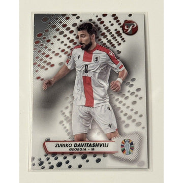 2023-24 Topps Pristine UEFA Road Euro 2024 62 Zuriko DAVITASHVILI Georgia Futbol