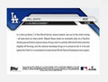 Will Smith 2025 Topps Now MLB card celebrating Dodgers' World Series win with clutch tag in Game 7
