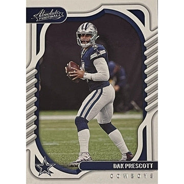 2022 Panini Absolute Football Dak Prescott NFL Dallas Cowboys Football Card #21*