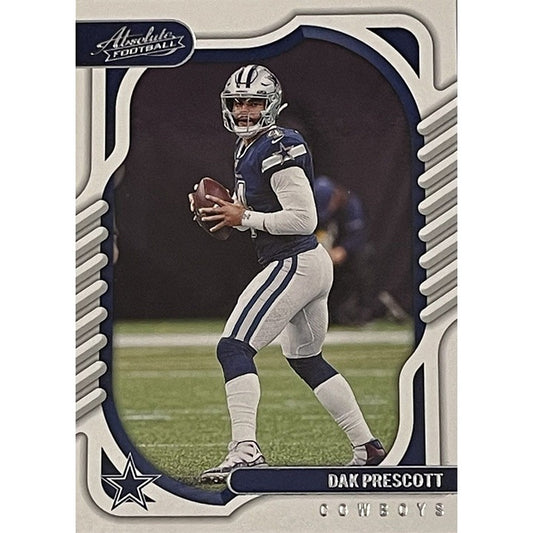 2022 Panini Absolute Football Dak Prescott NFL Dallas Cowboys Football Card #21*