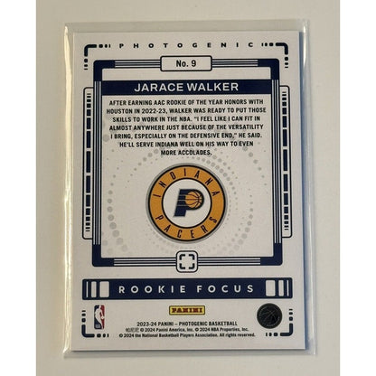 2023-24 Panini Photogenic Jarace Walker RC - NBA Minnesota TWolves Rookie Card 9