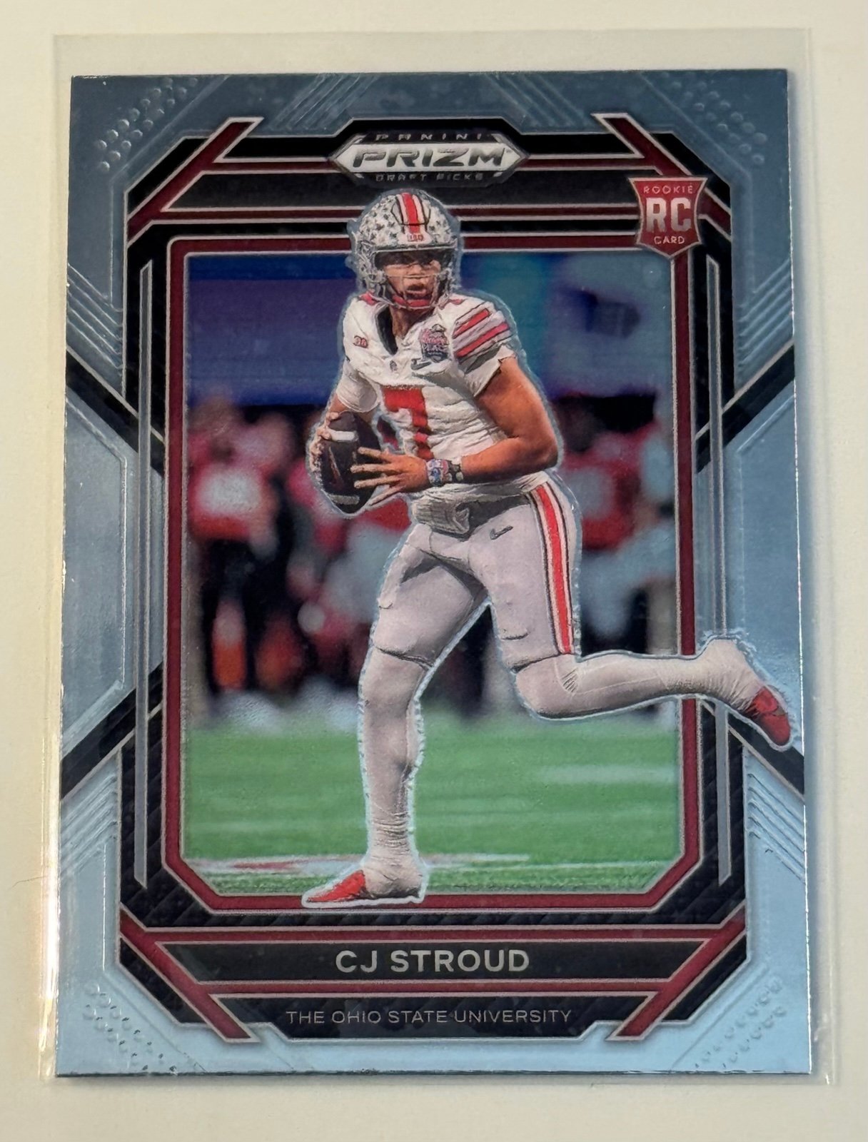 CJ Stroud RC 2023 Panini Silver Prizm Rookie Ohio State/NFL Texams Football #102