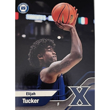 Elijah Tucker* 2022  Campus Collection Players Trunk Card #11 Xavier Musketeers*