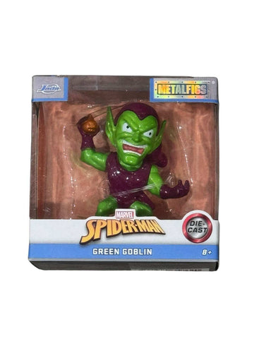 Jada Metalfigs Marvel Spider-Man Green Goblin die-cast figure in original packaging