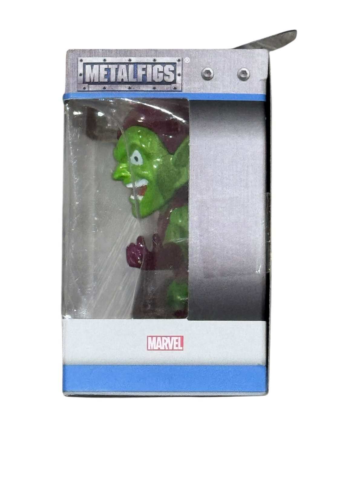 Jada Metalfigs Marvel Spider-Man Green Goblin die-cast figure in original packaging