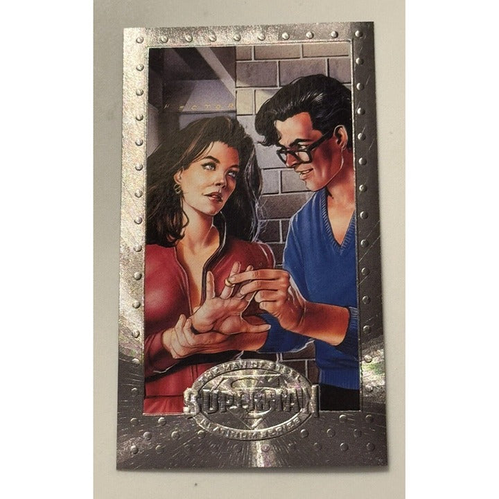1994 SkyBox Superman: Man of Steel/Lois Platinum Series Super DC Marvell Card 59