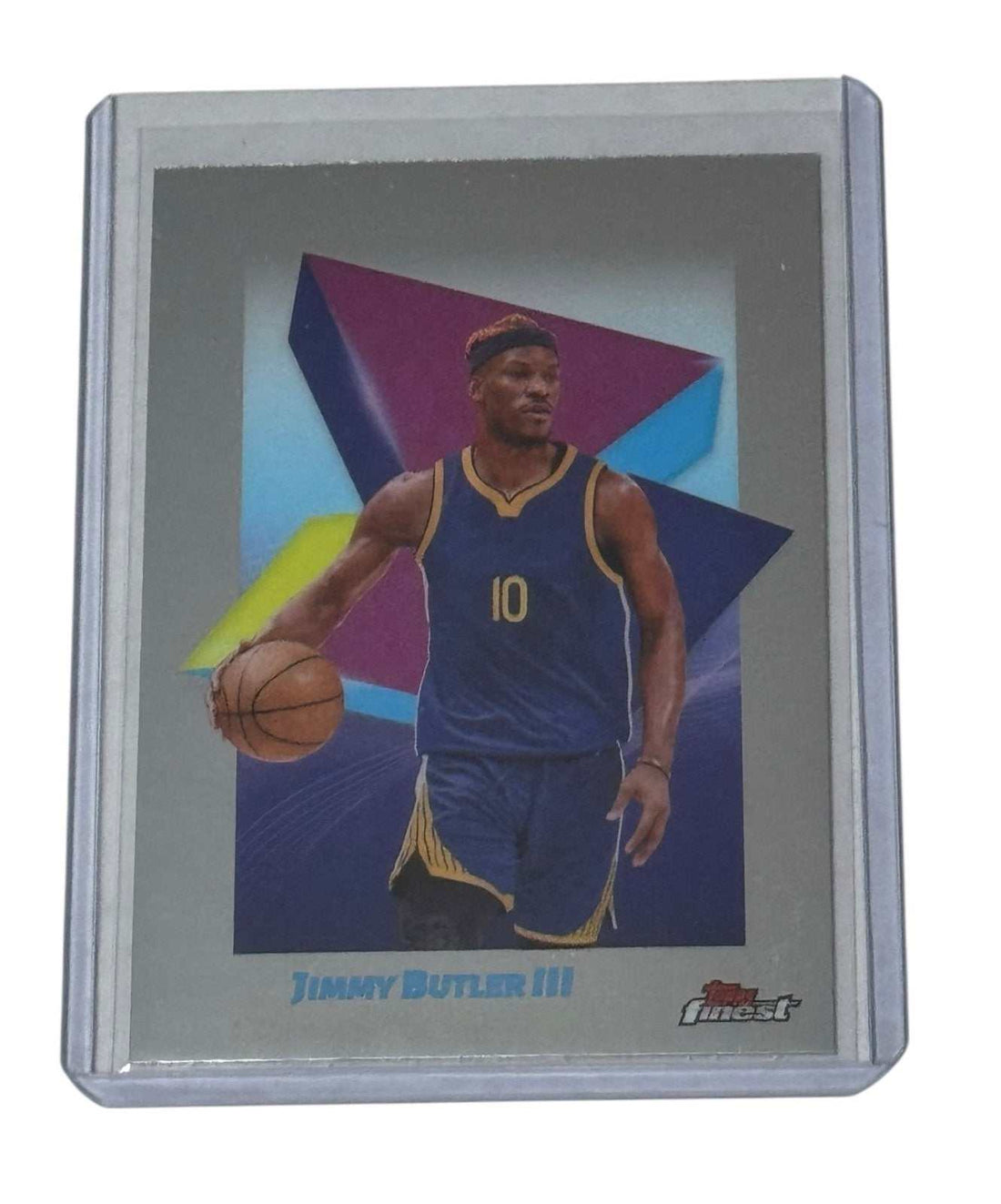 2023-24 Topps Finest Jimmy Butler III NBA card #54 Miami Heat chromium design