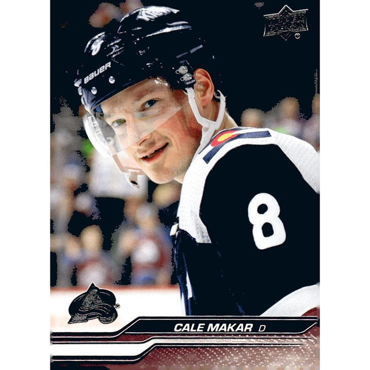 Cale Makar 2023-24 Upper Deck Series 2 NHL Hockey Card #295 - Colorado Avalanche