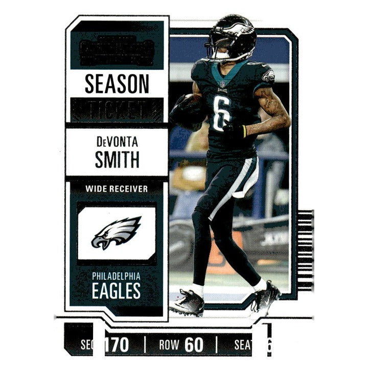 2023 Panini Contenders DeVonta Smith* Season Ticket Retail NFL Eagles - Card #79