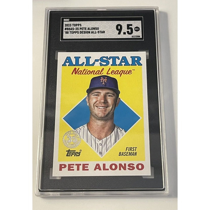 2023 Topps Series 2 Pete Alonso New York Mets 1988 All Star Anniversary PSA 9.5*