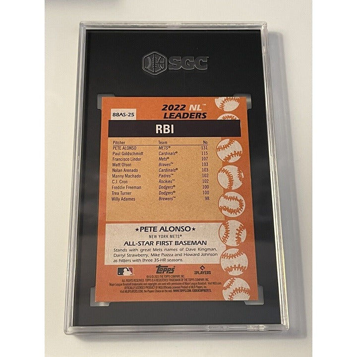 2023 Topps Series 2 Pete Alonso New York Mets 1988 All Star Anniversary PSA 9.5*