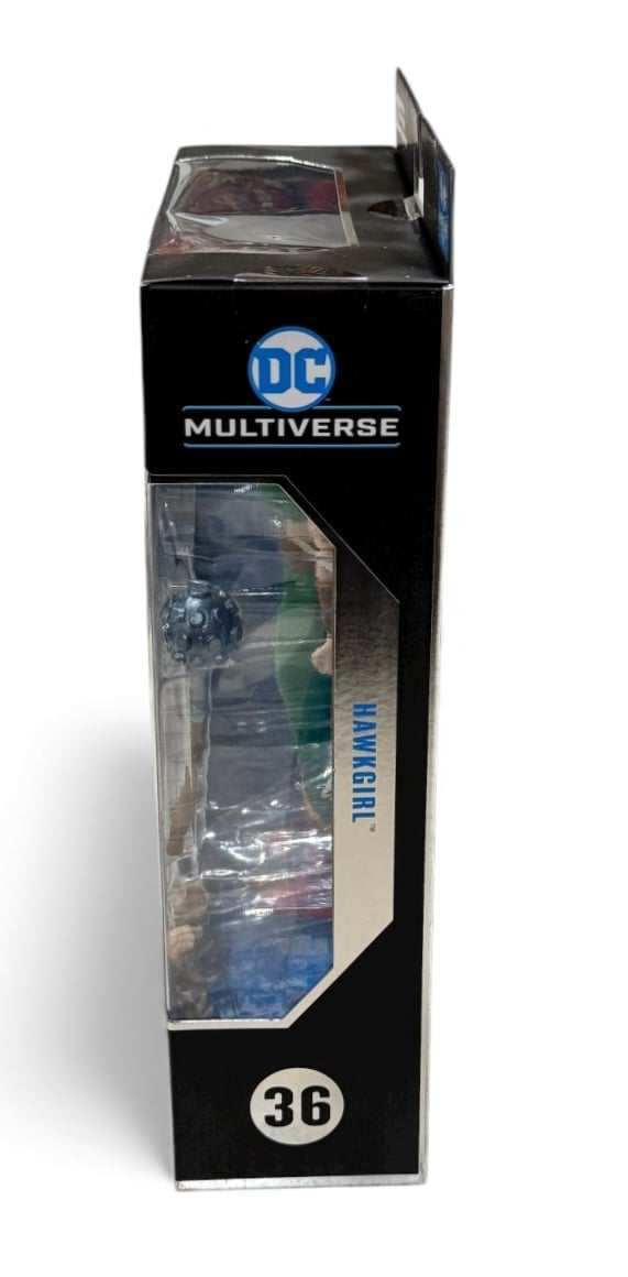 DC Multiverse Hawkgirl McFarlane Collector Edition figure in sealed packaging with 22 points of articulation and accessories