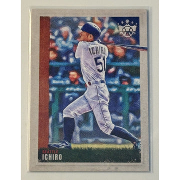 2022 Panini Diamond Kings #136 Ichiro MLB Suzuki Seattle Mariners #136 Near Mint